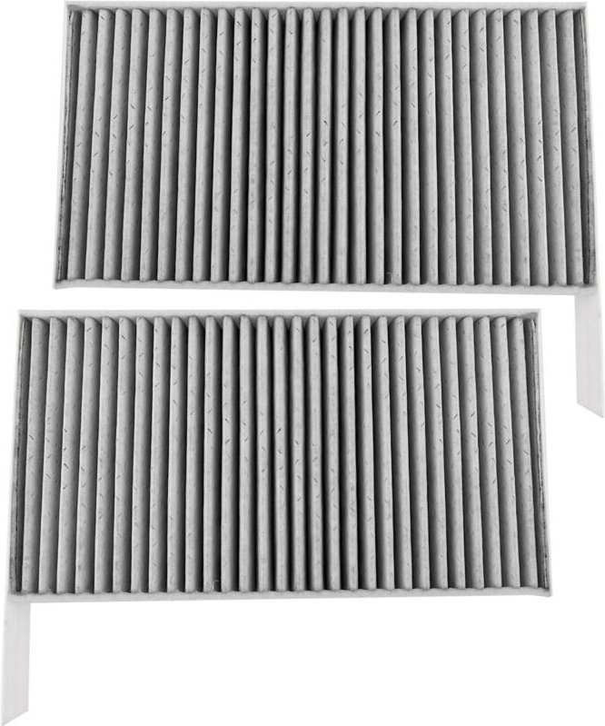 2 Stück Aktivkohle-Kabinenluftfilter-Reiniger-Zubehör, passend für Tesla Model 3 Modell y 2019–2021 - Ej.life