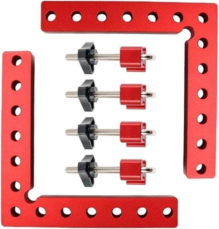 L-Winkelklemme, 90°-Positionierungswinkel – Klemmwerkzeug für Zimmerleute (140 mm x 140 mm)