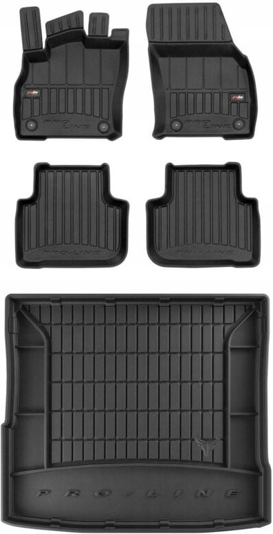 3D SET Fußmatten und Fußmatten Audi Q3 2 Sportback ab 2018-