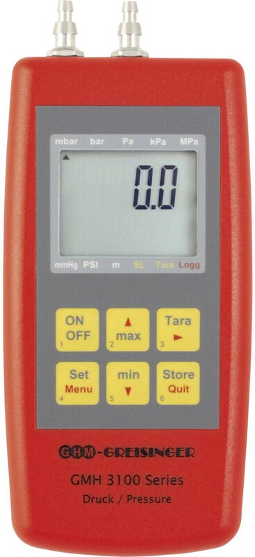 Gmh 3161-07 - WPD5 Druck-Messgerät Luftdruck -10 - 350 mbar - Greisinger