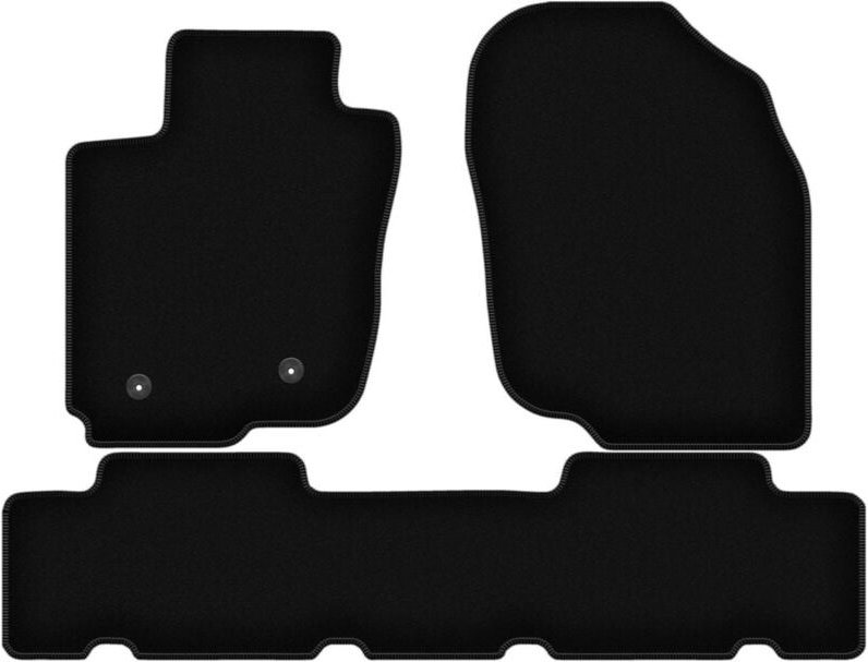BASIC schwarze Veloursmatten für: Toyota RAV4 III SUV (2006-2013)