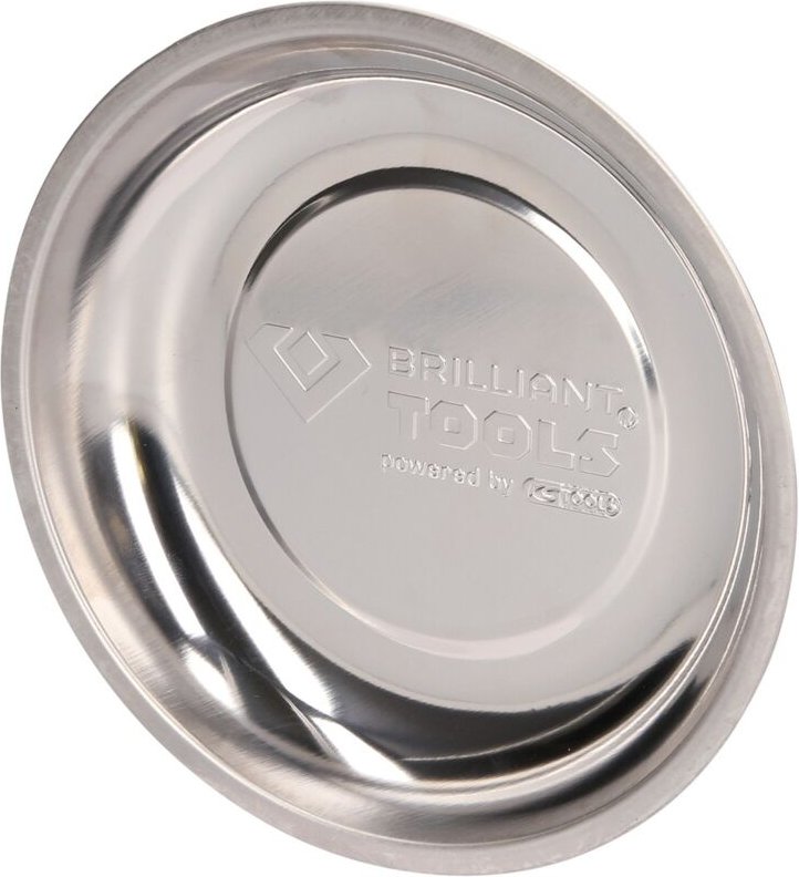 Brilliant Tools - Edelstahl-Magnet-Teller, ø 15 cm