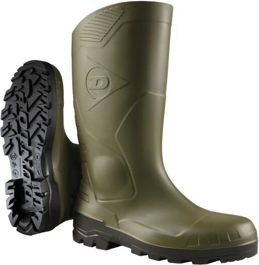 H142611 Wasserdichte Sicherheitsstiefel S5 Grün 38 - Dunlop