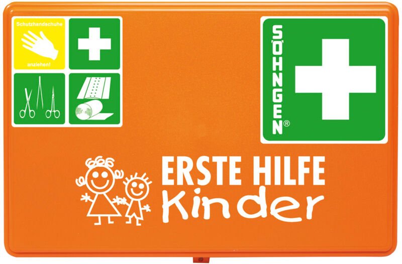 Söhngen - Verbandskasten Kindergarten Verbandkoffer mit Füllung