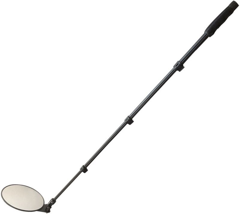 Teleskop-Inspektionsspiegel, ausziehbarer und einziehbarer Spiegel aus Aluminiumlegierung zur Ansicht