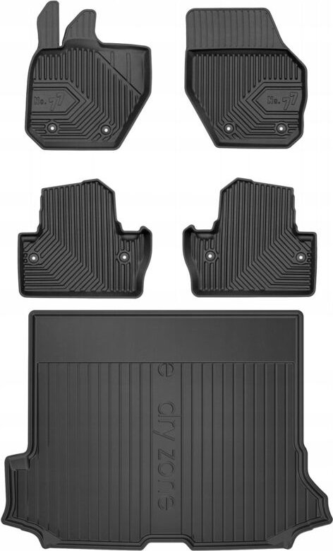 SET 77 Gummimatten und Abdeckung Volvo V60 1 von 2010-2018