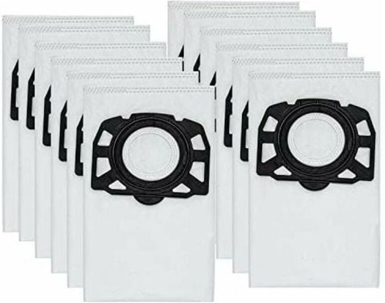 Thumbnail - CHOYCLIT Staubsaugerbeutel, 12 Staubsaugerbeutel KFI 357 für Kärcher KWD1, KWD2, KWD3, WD2 Plus, WD3, SE 4001, SE 4002, ...