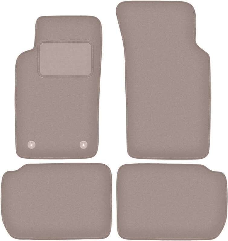 Beige Veloursmatten für: Ford Sierra Kombi, Limousine, Liftback (1982-1993)