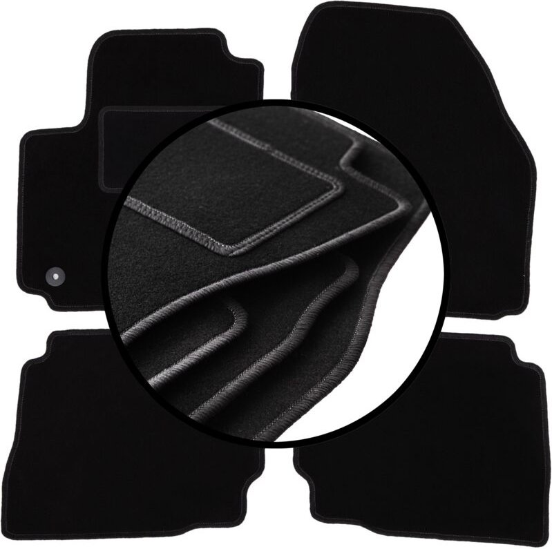 Veloursmatten-Satz für: Ford Mondeo MK4 Liftback, Limousine, Kombi (2012-2014)