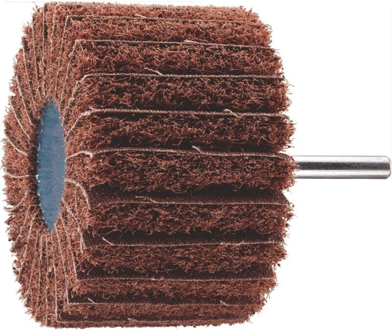 Fächerschleifer polinox pnz Ø80xH50mm K.80 Alu.6mm Pferd