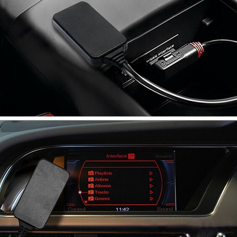 Thumbnail - Odipie - Auto Bluetooth aux Kabel, Automobil Bluetooth 5.0 aux okabel Musik Adapter f¨¹r ami mmi mdi Q5/A5/A7/R7/S5/Q7/A...