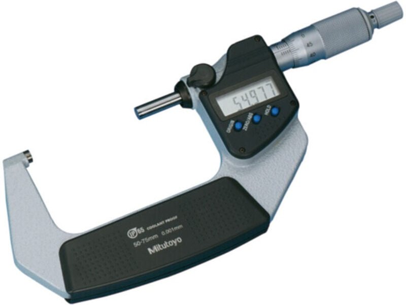 Mitutoyo - Digitale Bügelmessschraube IP65 50-75mm, ohne Datenausgang