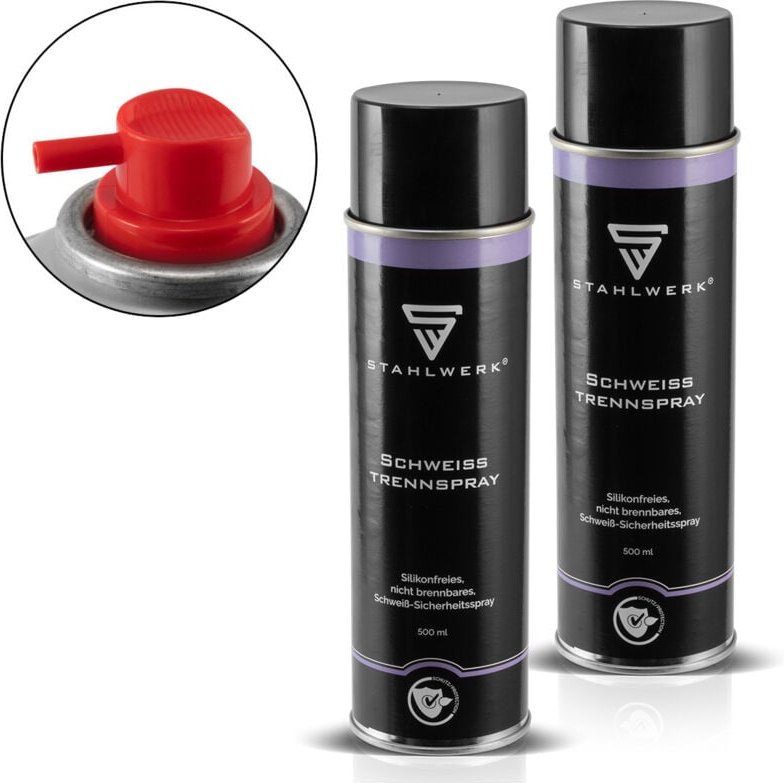 Stahlwerk - 2 x Schweiß-Trennspray, multifunktionales Sicherheits-Spray 400 ml