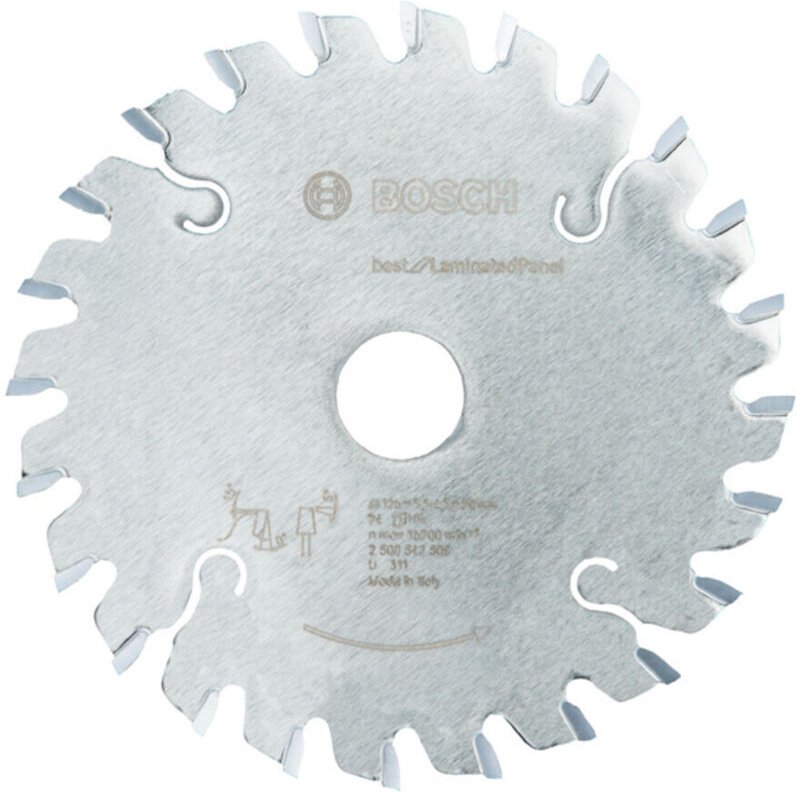 Vorritzblatt konisch Best for Laminated Panel 125 x 20 x 2,2 mm 24 - Bosch