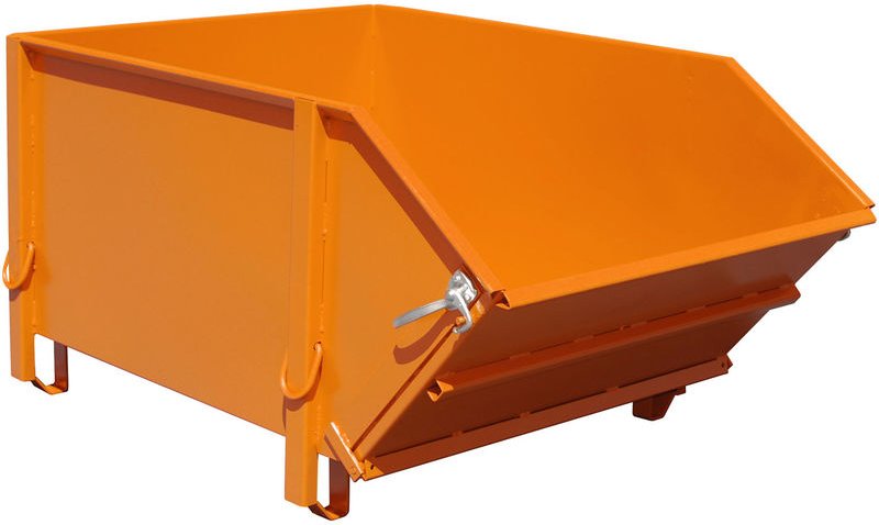 Bauer Baustoffbehälter BBK 100, lackiert, Gelborange