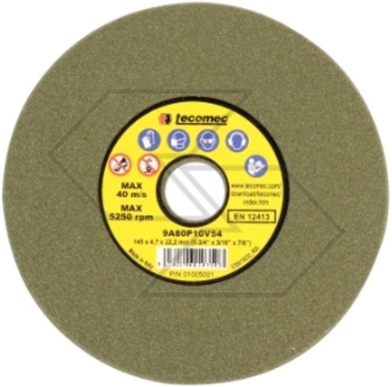 Satz mit 5 Schleifscheiben grün grobkörnig für Schärfmaschine JOLLY EVO