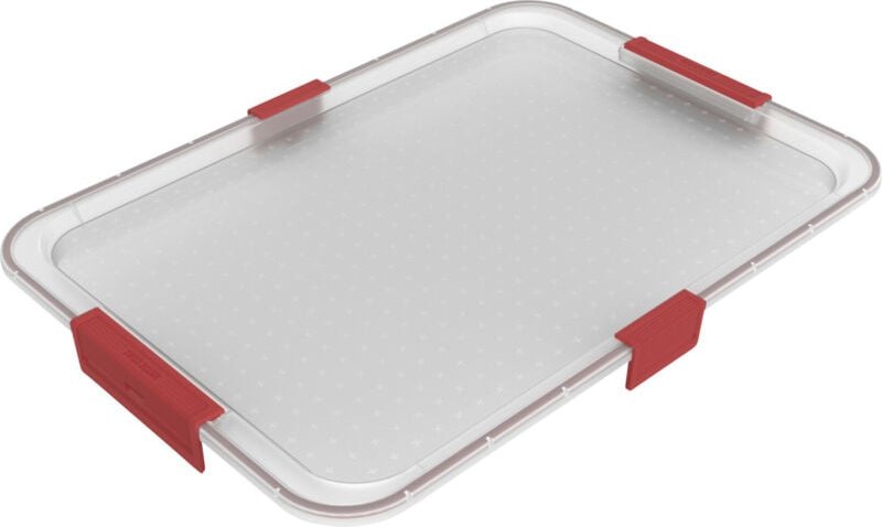 Deckel mit Dichtung zu Box Albris 45 l rot 56 x 40 x 3 cm (LxBxH) Aufbewahrungsbox - Rotho