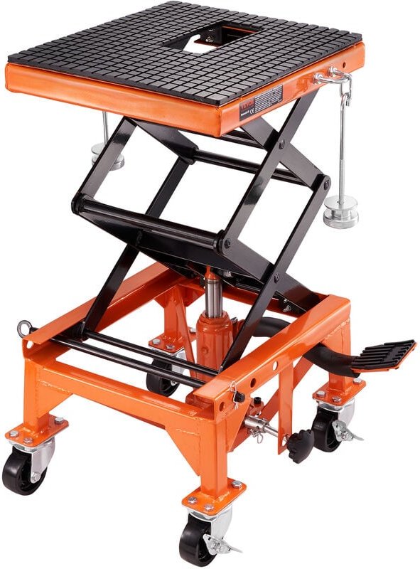 Mophorn - vevor Hydraulischer Motorradheber 158 kg Belastbar Motorrad Heber Motorradhebebühne Montagebock Motorrad, Eins...