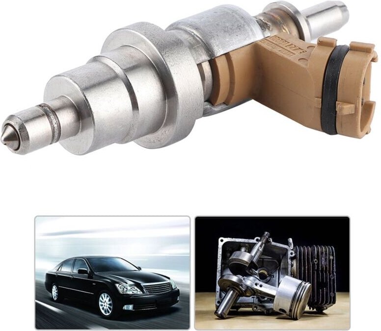 Silbernes Einspritzdüsen-Set, Auto-Gasinjektor für auris avensis corolla sed verso RAV4 IS250 220D (23710-26011 23710-26...