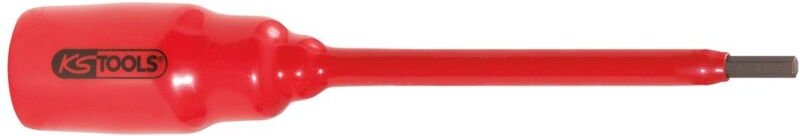 Thumbnail - Ks Tools 1/2 Bit-Stecknuss mit Schutzisolierung für Innensechskant-Schrauben, 6 mm,267 mm lang