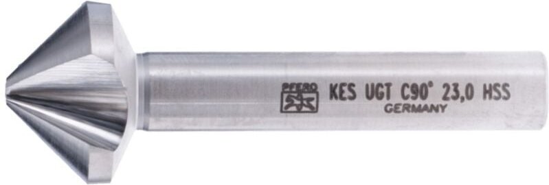 PFERD HSS Kegel-und Entgratsenker UGT 90° Ø 23 mm Schaft-Ø 10 mm DIN 335 C mit Ungleichteilung