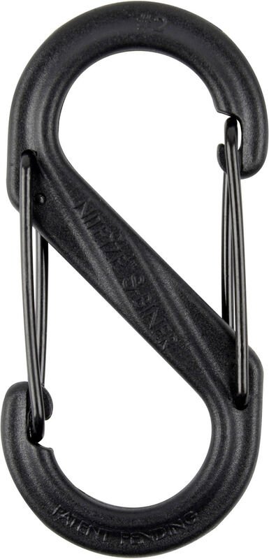 NI-SBP2-03-01 Karabiner S-Biner Gr. 2 76 mm x 50 mm x 25 mm 1 St. - Nite Ize