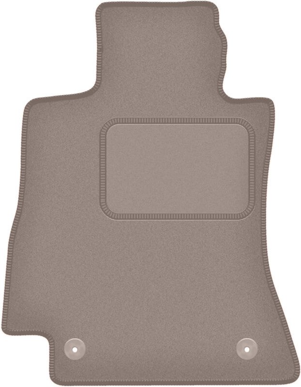 Beige Fahrermatte für: Mercedes CLS C257 Limousine (2018-)