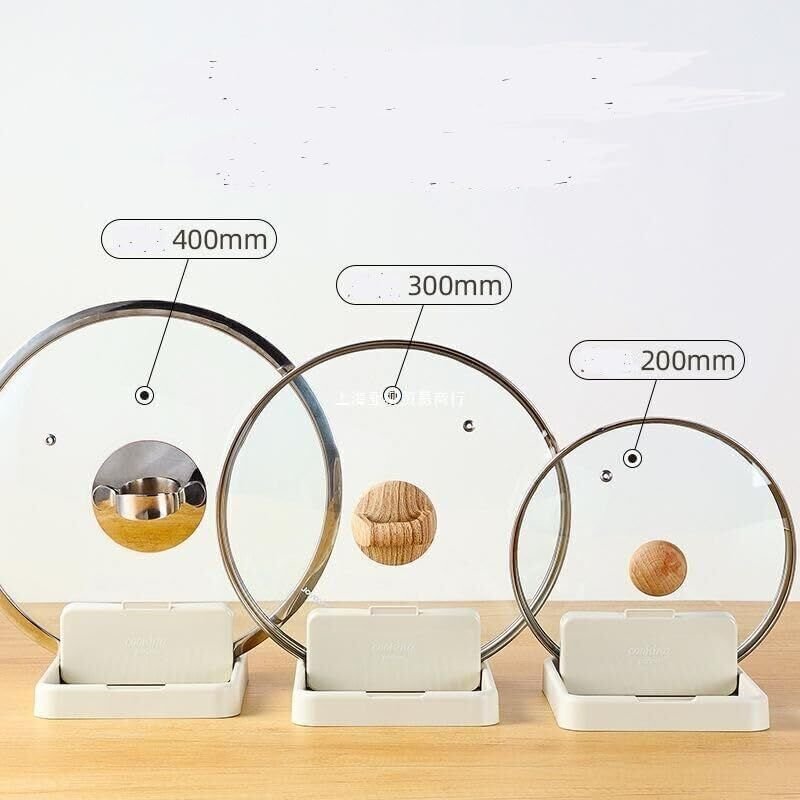 2er-Pack Löffelablage für Herdplatte, Löffelablage mit Deckelhalter, Kunststoffhalter, Topfdeckel- und Löffelhalter, Küc...