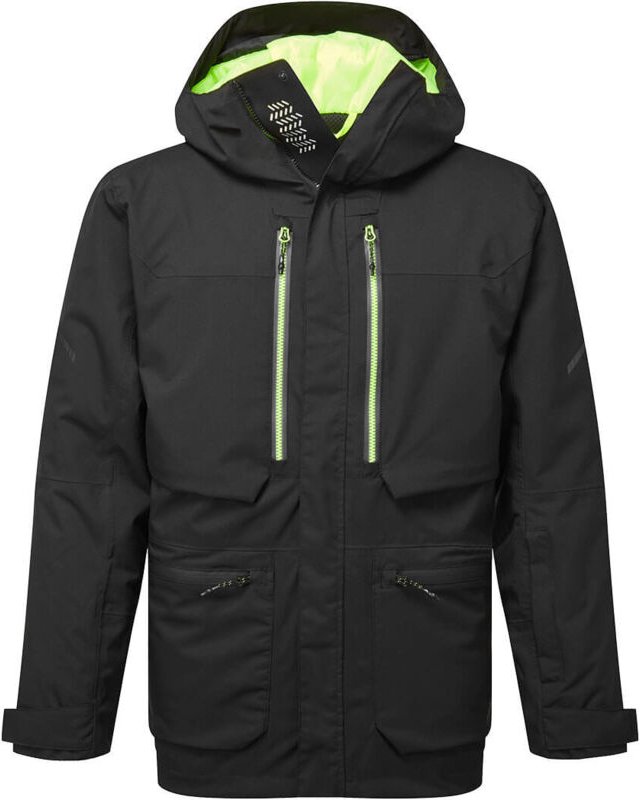 Portwest EV4 Winterparka Lang Schwarz XXL