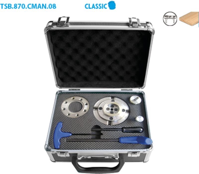 Schraubstock-Set für Drehen/Schneiden Classic