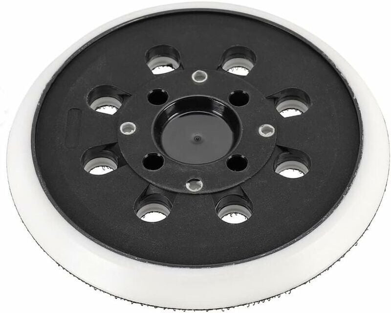 CHOYCLIT 125 mm Klett-Schleifpad, kompatibel mit Bosch PEX 300 AE 400 AE 4000 AE, 125 mm Exzenterschleifer von Poweka