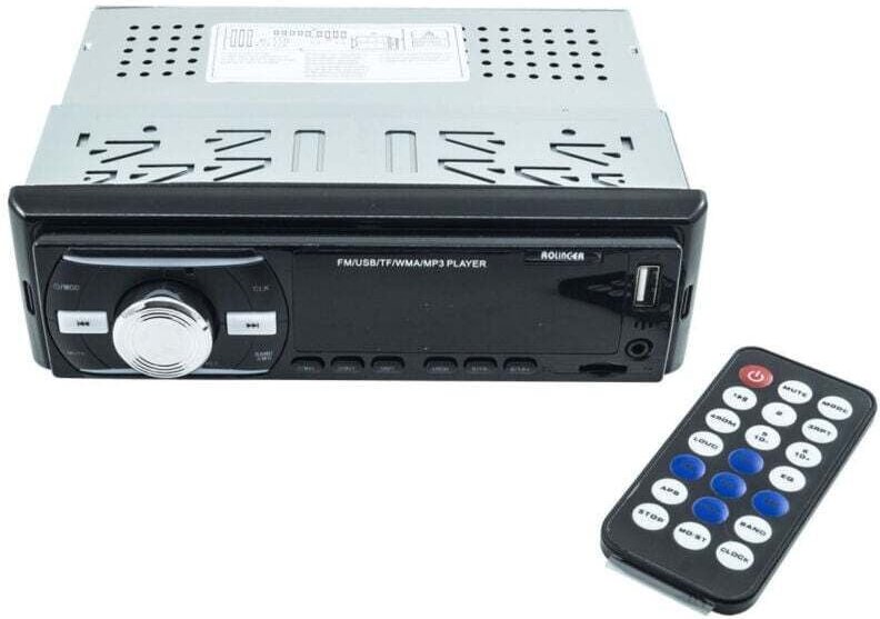 Stereo-Autoradio fm Mp3 usb sd Slot mmc aux Digitaluhr 6247 - - Ymyny
