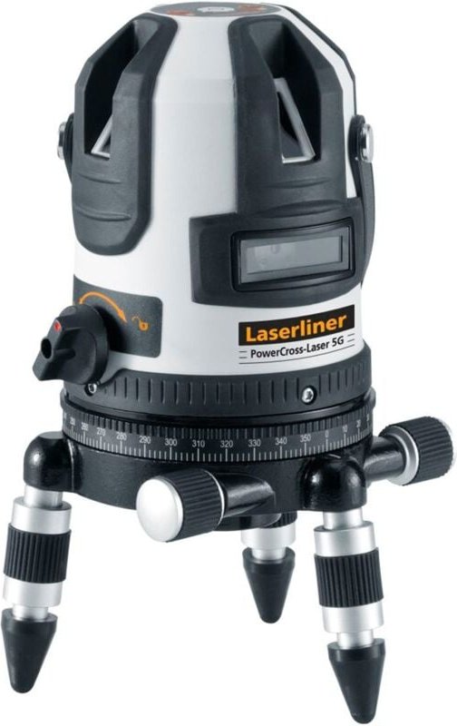 Laserliner - Grüner Kreuzlinien-Laser 032.060L - PowerCross-Laser 5G dld