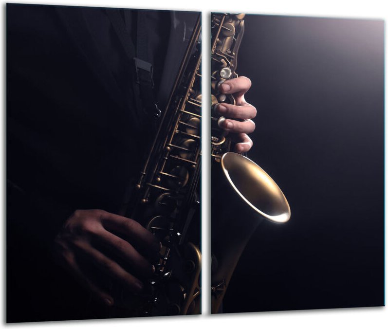 Glashakkungsbrett 2x 30x52 musik