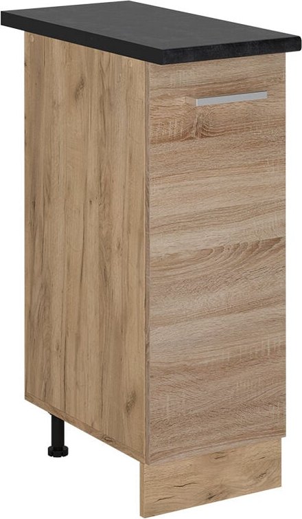 Vicco - Apothekerschrank R-Line, Sonoma, 30 cm , ap Anthrazit