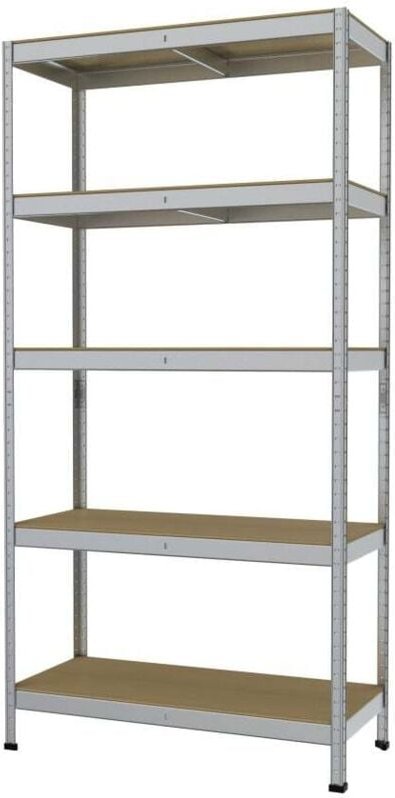 Schwerlastregal 180x90x40 cm Lagerregal Kellerregal Steckregal Regal - Trendline