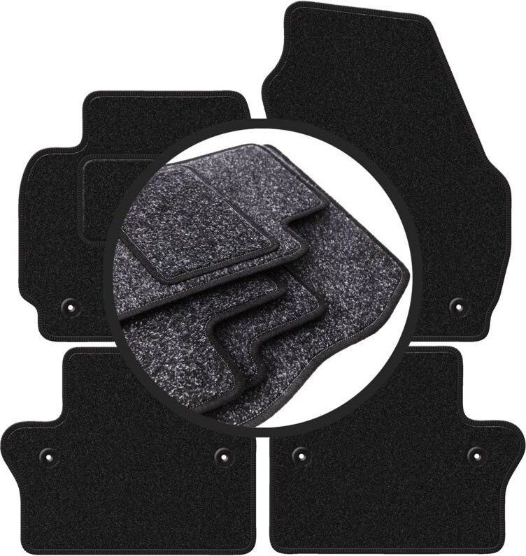 ANTHRA Autofußmatten für: Volvo XC70 III Kombi (2007-2016)