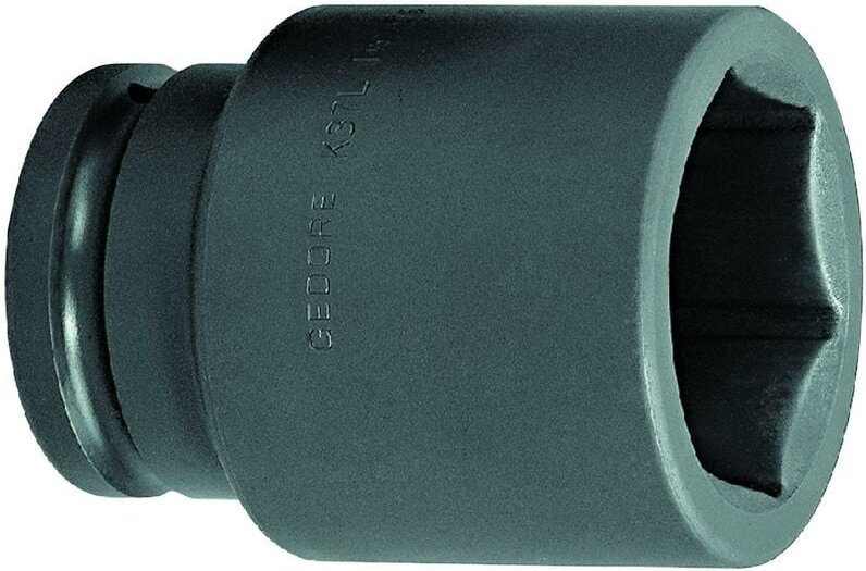 K 37 l 46 Kraftschraubereinsatz 1.1/2' lang 6-kant 46 mm