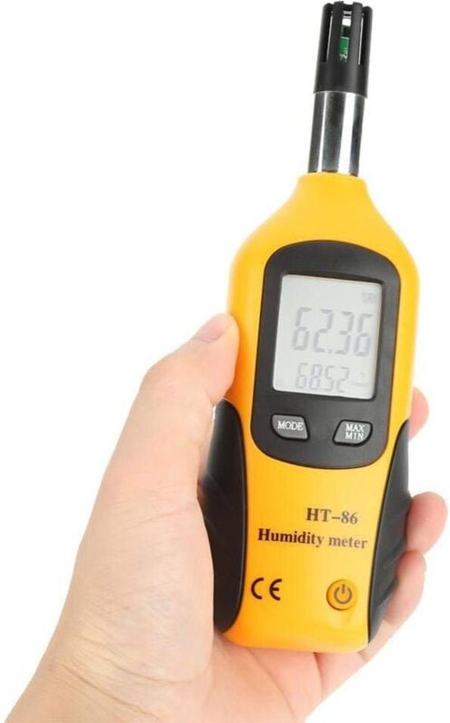 Feuchtigkeitstester, Akozon Thermo-Hygrometer, digitales Thermometer, Hygrometer, Lufttemperatur- und Feuchtigkeitsmessg...
