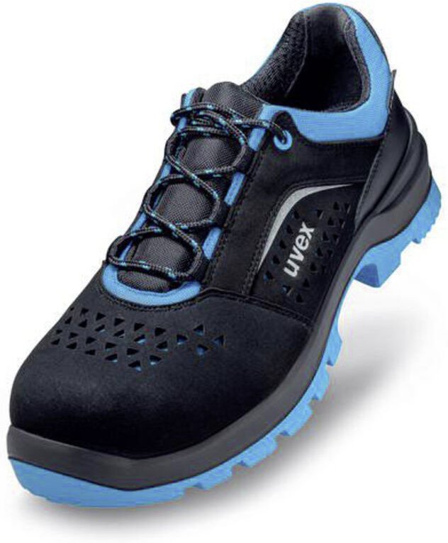 Thumbnail - Uvex - 2 xenova® 9554845 esd Sicherheitsschuh S1 Schuhgröße (eu): 45 Schwarz, Blau 1 Paar