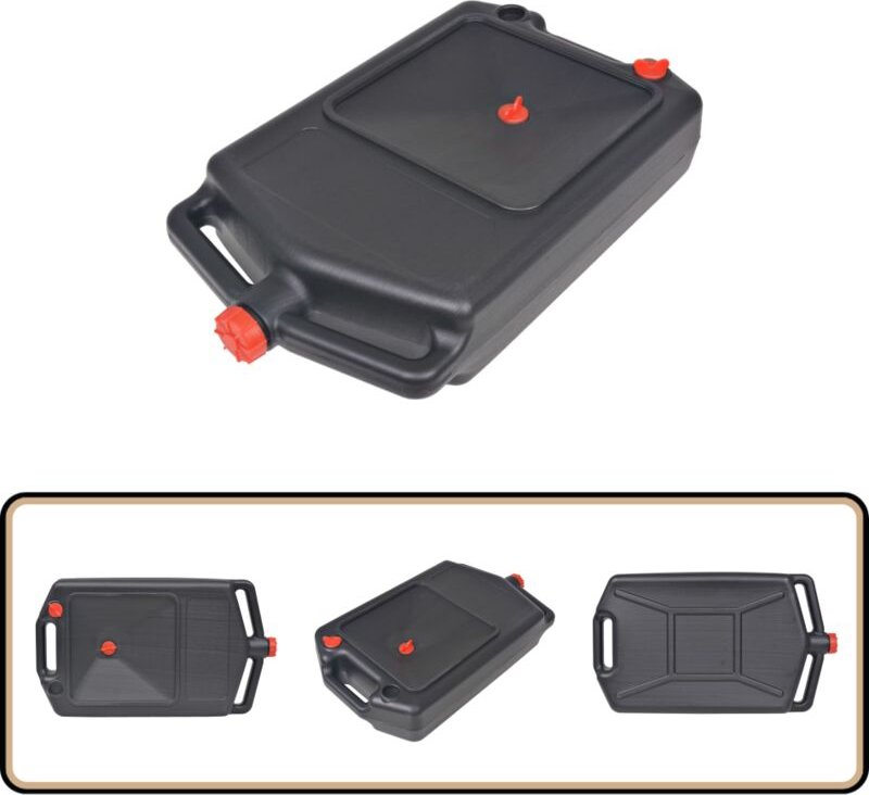 Tragbarer Ölauffangbehälter 10 l - Ölauffangbehälter - Altölbehälter - Ölentsorgung - Werkstattbedarf - Autowerkstatt