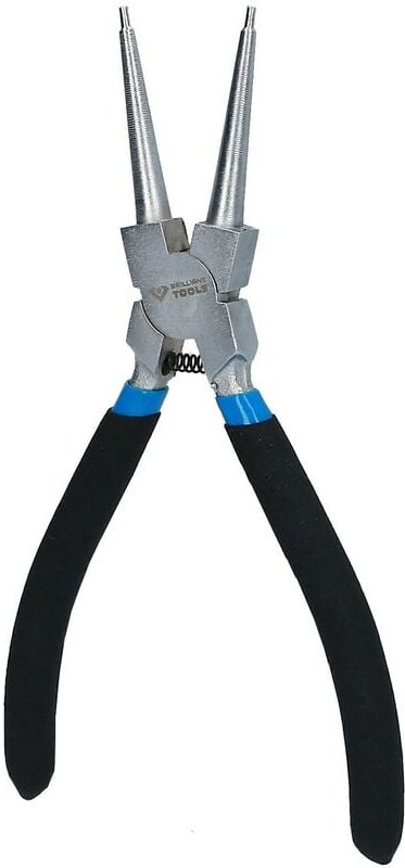Brilliant Tools - Seegeringzange für Innensicherungsringe, gerade, 175 mm