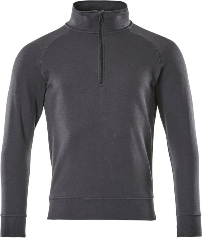 Mascot Sweatshirt NANTES CROSSOVER mit kurzem Reißverschluss, Herren 50611 Gr. XL schwarzblau