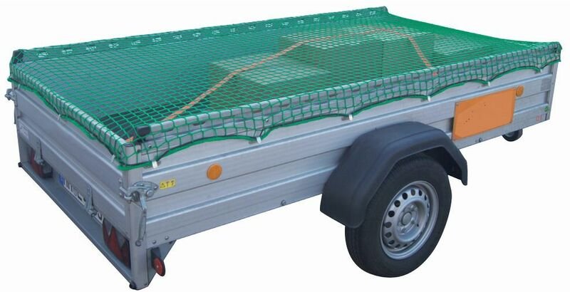 Vivol - Anhängernetz / Gepäcknetz mit elastischer Kordel - 200 x 300 cm