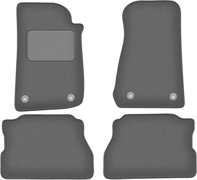 Graphit-Fußmatten für: Jeep Wrangler IV Rubicon Offroad (2017-)