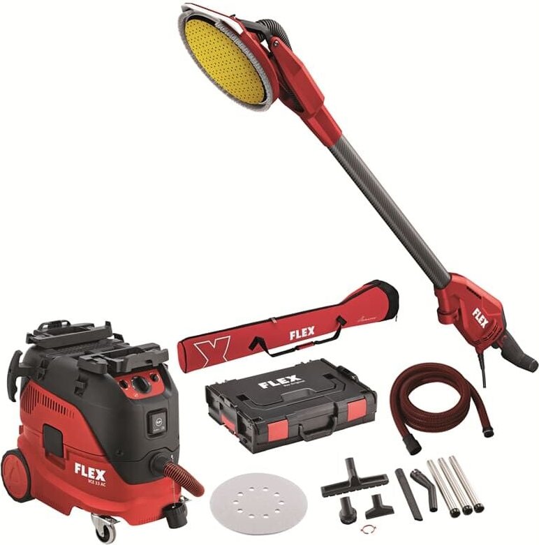 Wand-/ Deckenschleifer Giraffe ge 6 r-ec + Papier + vce 33 m ac + cle 32 as - Flex