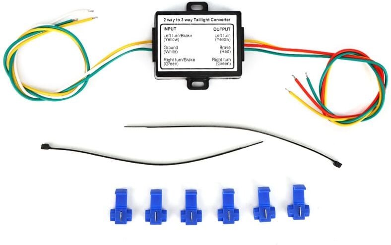 Thumbnail - Zoternen - Elektrischer Verdrahtungsadapter, 2- auf 3-Draht-Anschlusskonverter, USA-Typ
