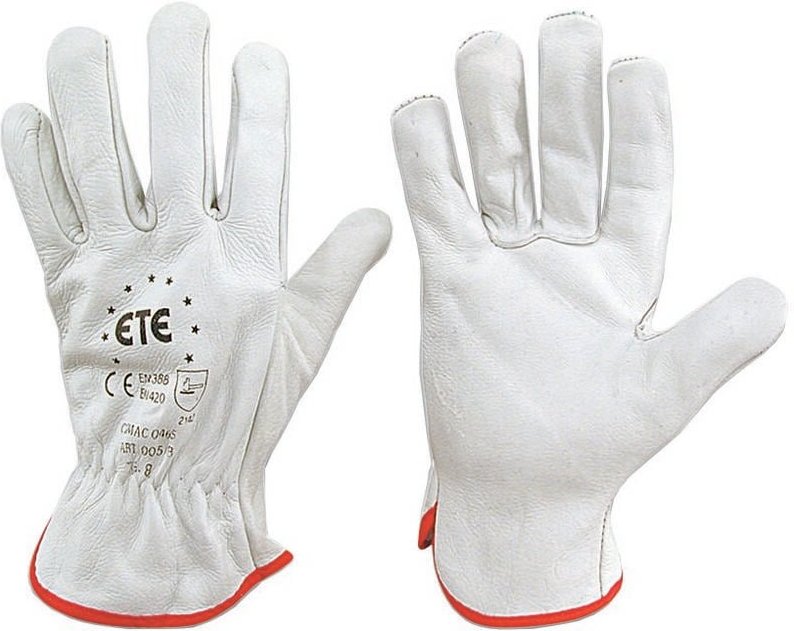 Weißer Blumenhandschuh tg. 9 - Idrhaus