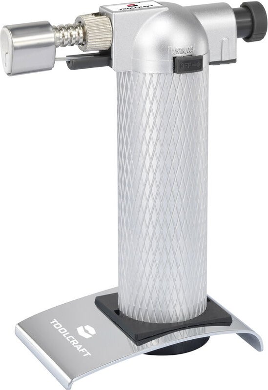 Toolcraft - 1553060 Gasbrenner Flambierbrenner ohne Gas 1300 °c 90 min ohne Gasflasche