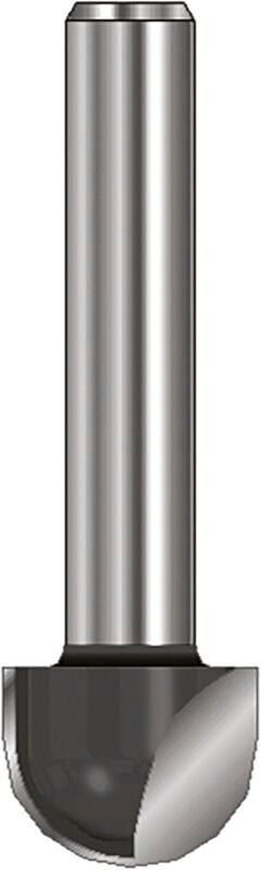 Thumbnail - Ent European Norm Tools - ent Hohlkehlfräser 5mm Radius - Fräswerkzeug zum Fräßen von Hohlkehlen, bohr- und umfangschnei...